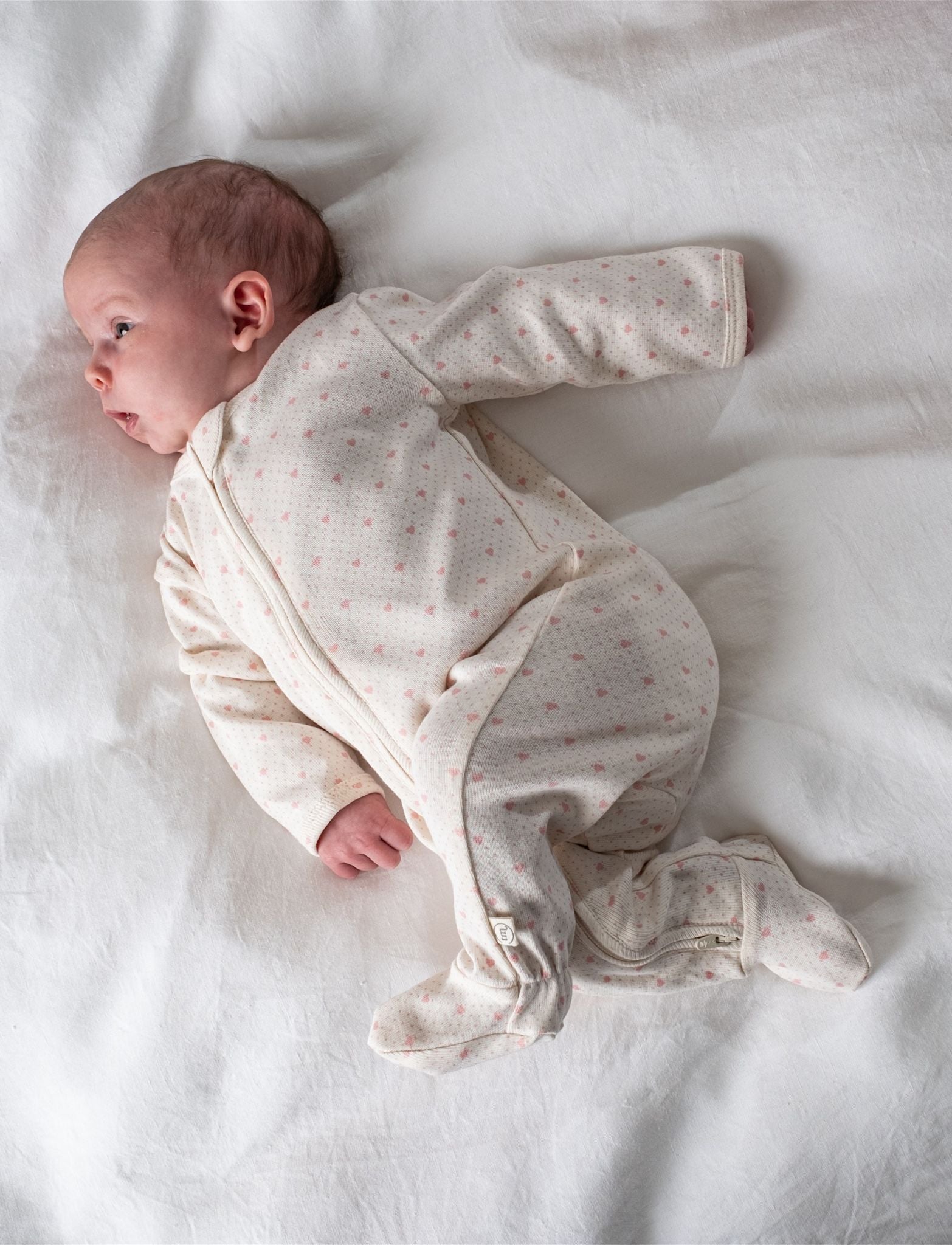 That's Mine Nalina onesie 2-pak - Lots of love rose - 100% Bomuld(Økologisk)