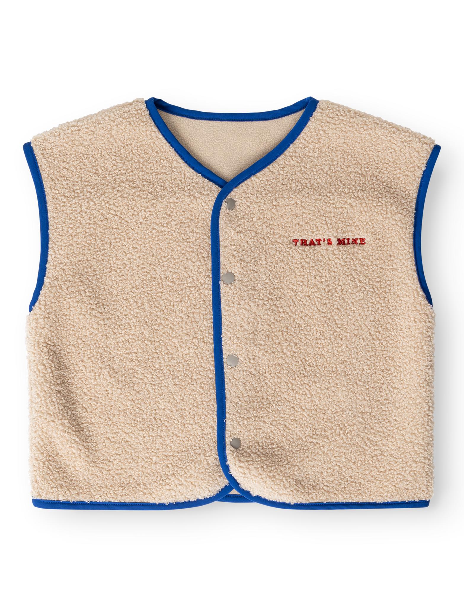 That's Mine Jordan vest - Doeskin - 100% Polyester Buy personale||AW26||All here.