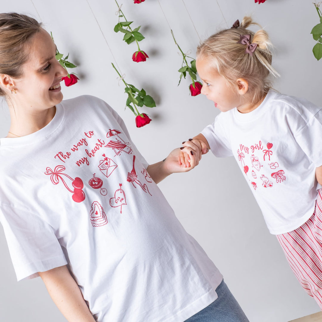 That's Mine Vega t-shirt - My heart - 100% organic cotton Buy T-shirts||Overdele||personale||Valentines here.