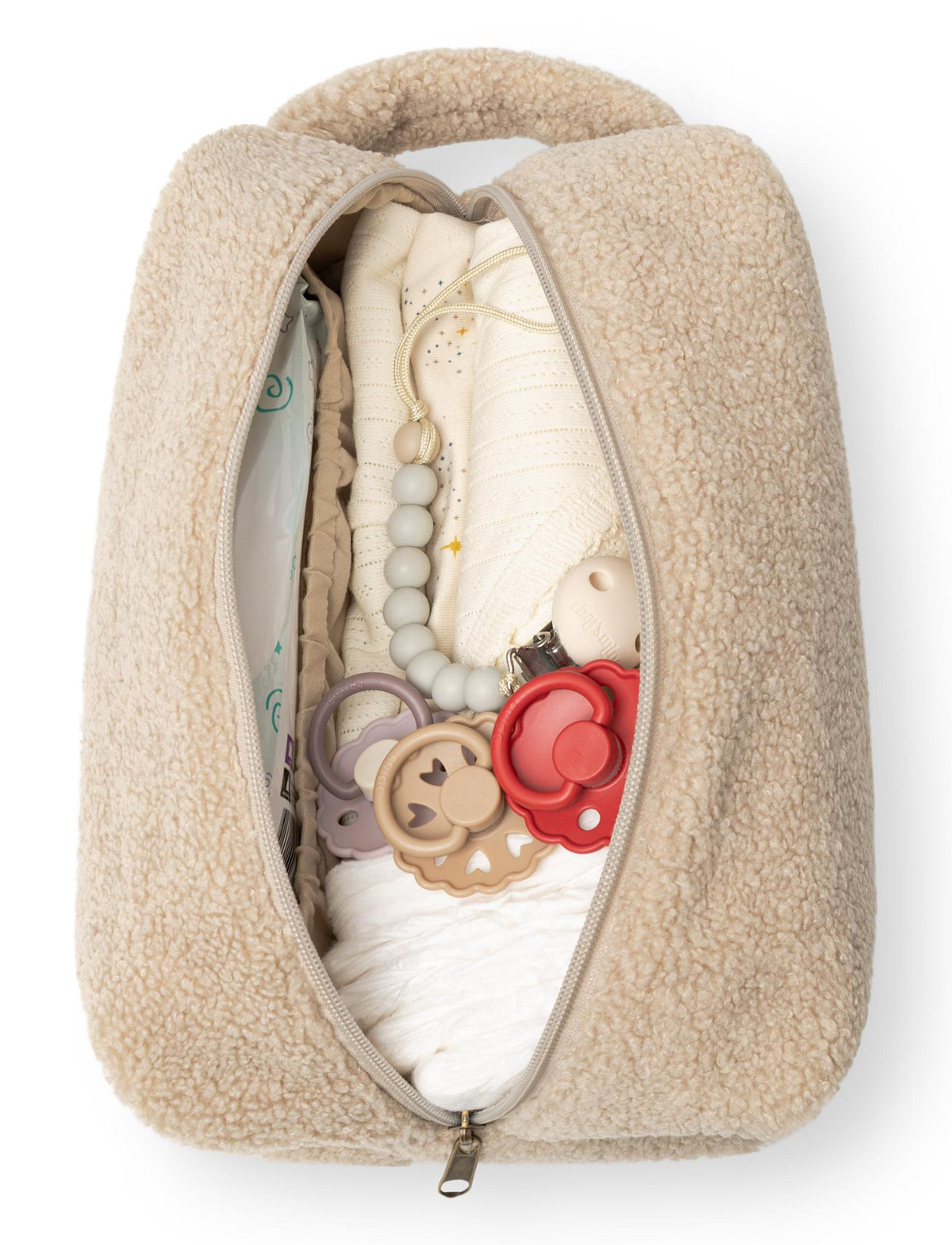 That's Mine Vitta toilettaske - Soft Beige - 55% Polyester, 45% Polyester (Genanvendt)