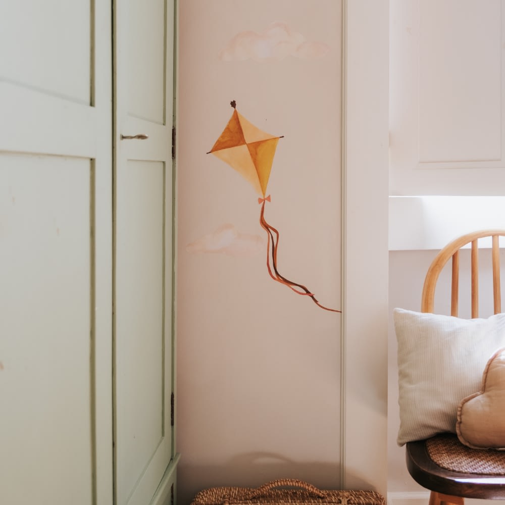 That's Mine Wallsticker Kite Small - Multi - 100% Textile foil Buy Bolig & udstyr||Børneværelset||Wallstickers||Alle||personale||Influencer choice||alt minus sløjfe||NOOS||Wallstickers - himlen||mette-sale here.