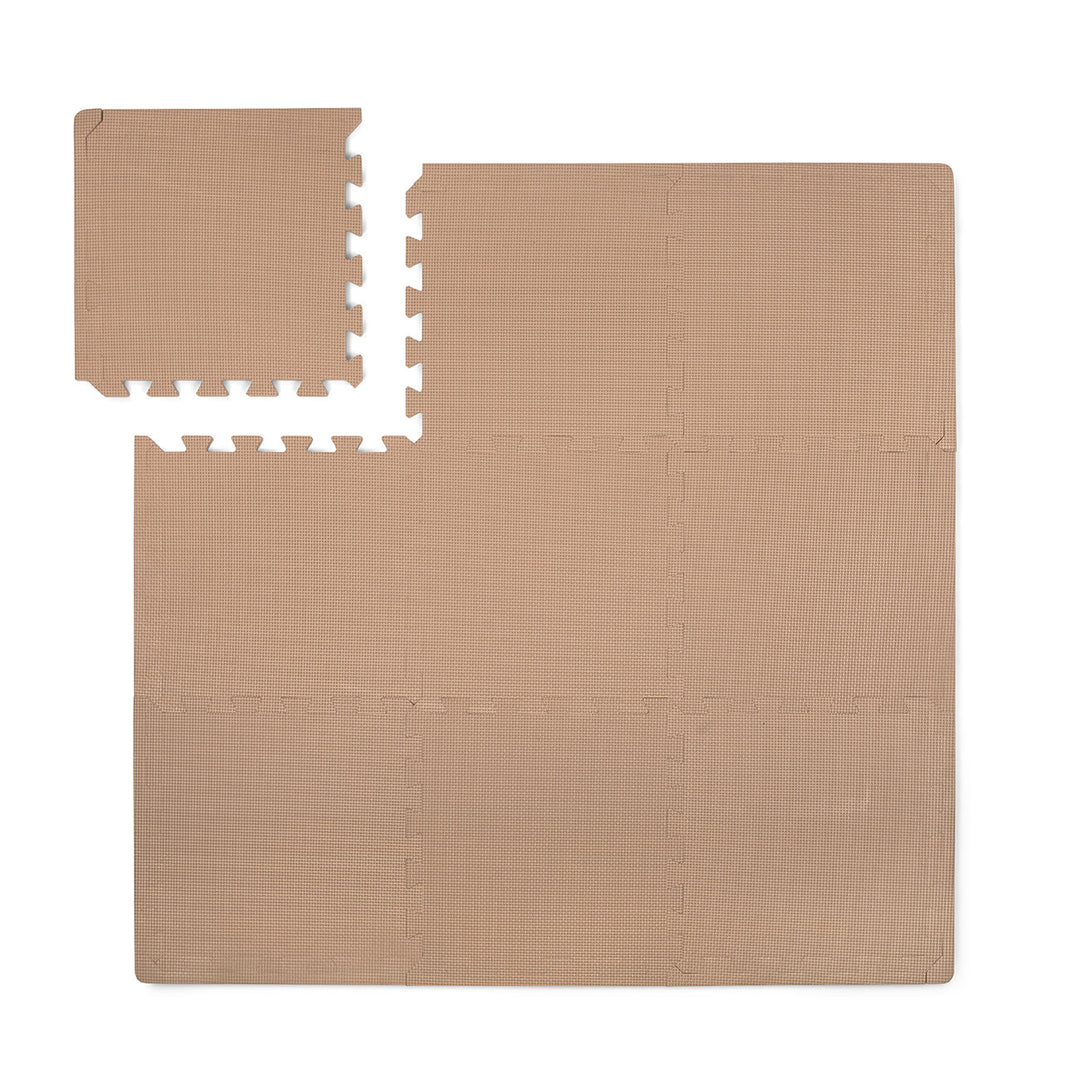 That's Mine Foam play mat square - Light brown - 100% Ethylene vinyl acetate (EVA) Buy Legetid||Skumgulve||Alle||Favoritter||personale||Influencer choice here.