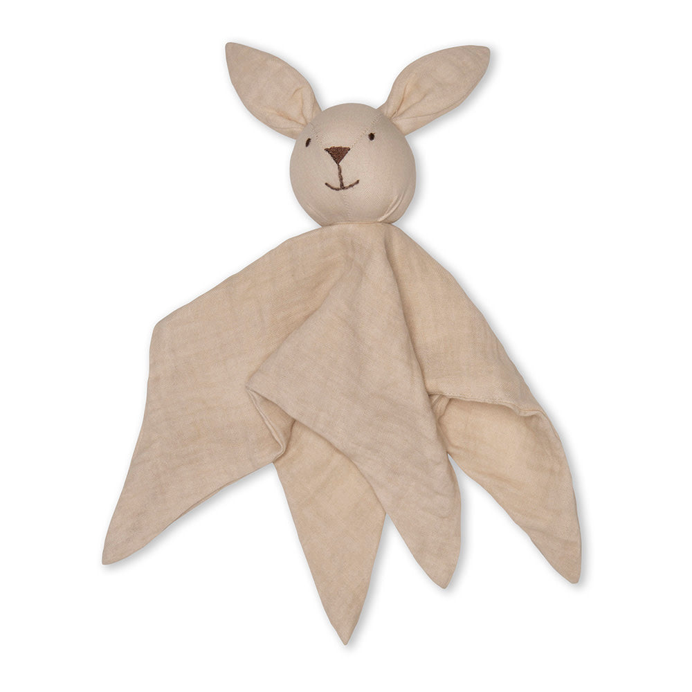 That's Mine Ami cuddle cloth - Beige bunny - 90% Organic cotton, 10% Recycled polyester Buy Legetid||Bamser og nusselegetøj||Nusseklude||Udsalg||Alle||Favoritter||Basics til de små here.