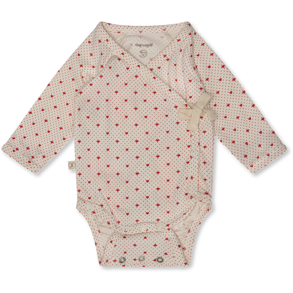 Elia slå-om body - Lots of love red from That's Mine | Buy now