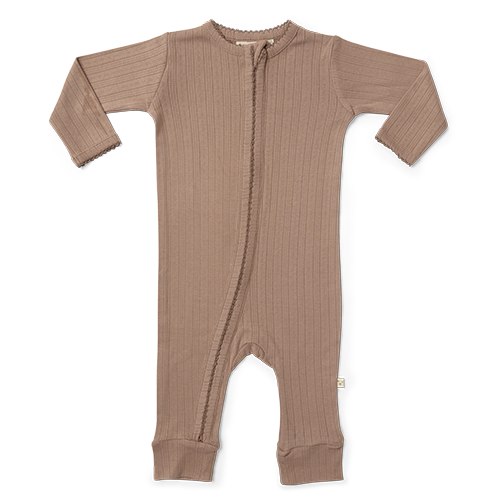 That's Mine Allie onesie - Cocoa - 100% Organic cotton Buy Tøj||Skjorter & toppe||Onesies||Udsalg||Alle||Basics til de små||Tøjbundle here.